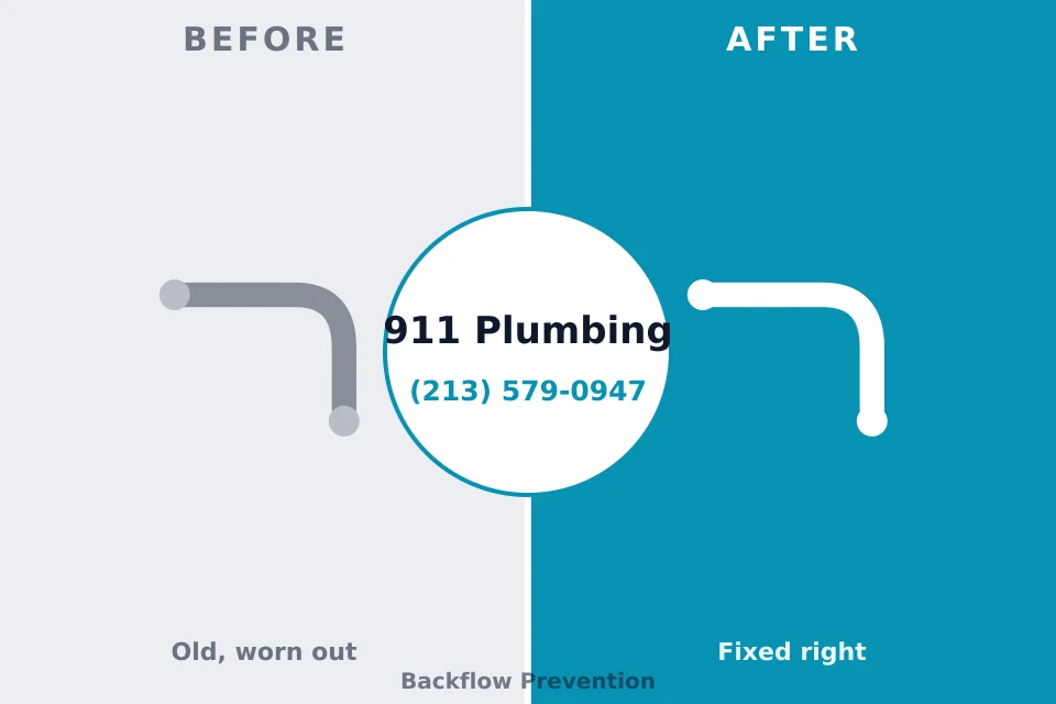 Before and after: plumbing company Newaygo, MI